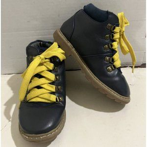 Tommy Hilfiger Kids Boots - Navy and Yellow